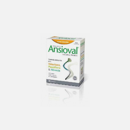 Comprimidos Ansioval – 60 comprimidos – Farmodiética