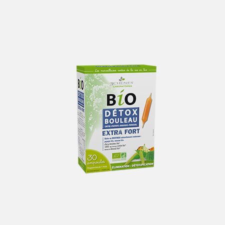 Bio Detox Abedul Betula Extra Fuerte – 30 ampolas – 3 Robles