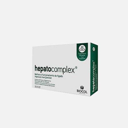 Hepatocomplejo – 20 ampolas – Biocol