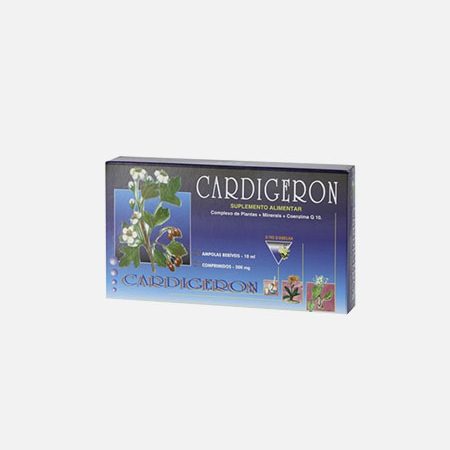 Cardigeron – 20 ampollas + 20 cápsulas – O Tio d'Abelha