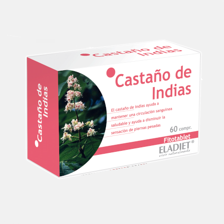 Castaño de Indias 330mg – 60 comprimidos – Eladiet