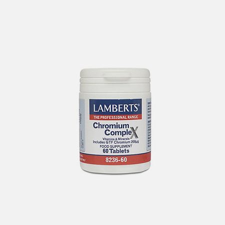 Complejo de cromo – 60 pastillas – Lamberts