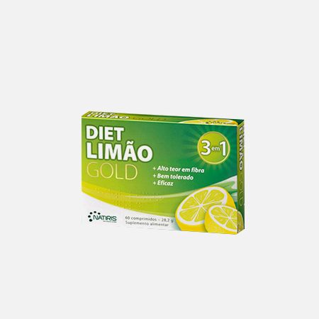 DietLimão Gold 3 en 1 – Natiris – 60 tabletas