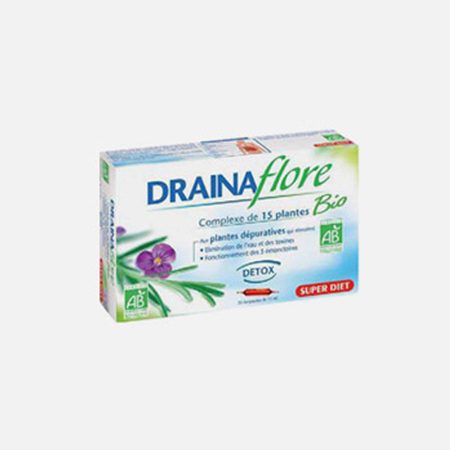Drainaflore – 20 Ampollas – Super Diet