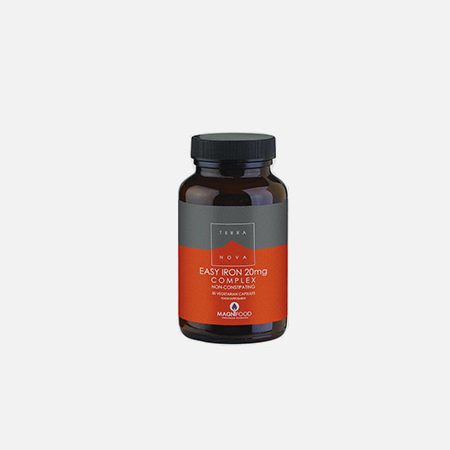 Complejo Easy Iron 20 mg – 50 cápsulas – Terranova