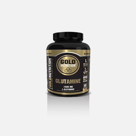 Glutamina 1000 mg – 90 cápsulas – Gold Nutrition