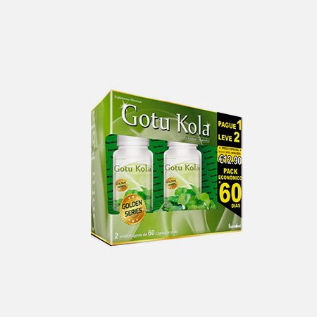 Gotu Kola – Chispa asiática + Alcachofa – 60 + 60 cápsulas – Fharmonat