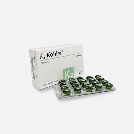 K2 Kohler Vitamin K2 – 60 cápsulas – KVP