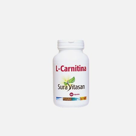 L-carnitina – 60 cápsulas – Sura Vitasan