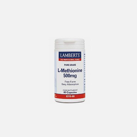 L-metionina 500 mg – 60 comprimidos – Lamberts