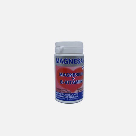 Magnesano (magnesio + vitamina B) – 100 tabletas – natural y eficaz