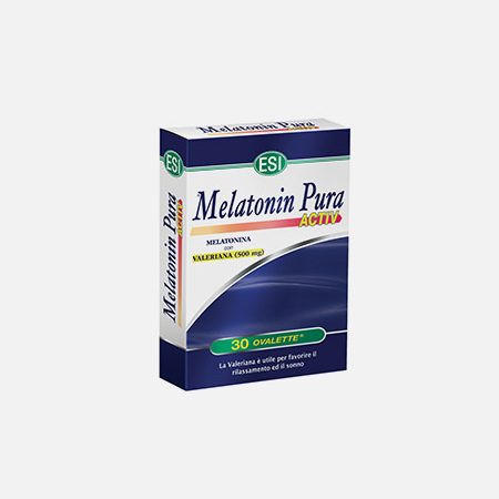 Melatonina Pura Activ como Valeriana – 30 cápsulas – ESI