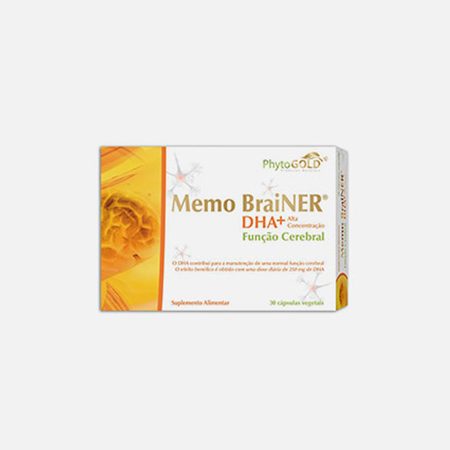 Memo Brainer DHA – 30 cápsulas – Phytogold