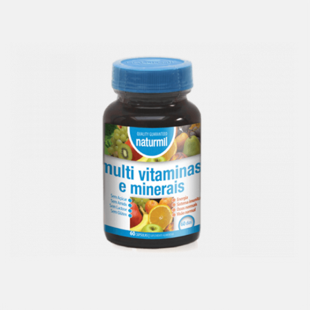 Naturmil Multi Vitaminas y Minerales – 60 cápsulas – DietMed