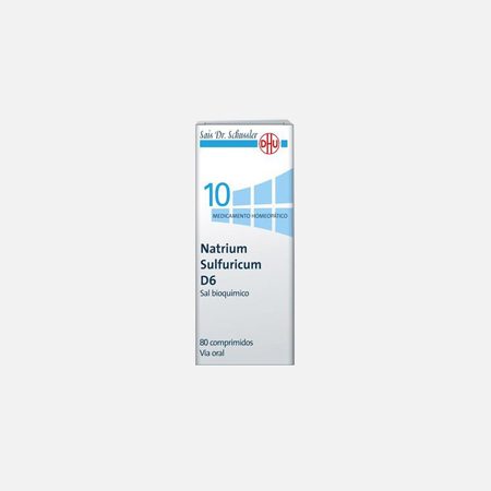Natrium Sulfuricum D6 – 80 tabletas – DHU