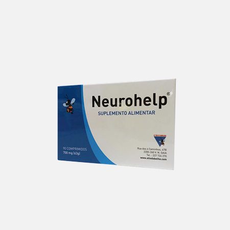 Neuro Help – 90 comprimidos – O Tio d'Abelha