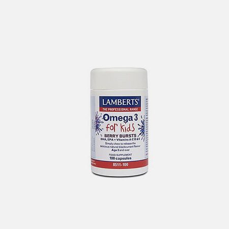 Omega 3 para niños – 100 cápsulas – Lamberts