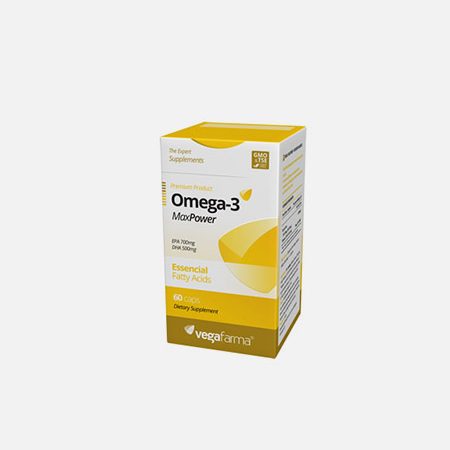 OMEGA 3 MaxPower – 60 cápsulas – Vegafarma