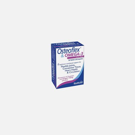 Osteoflex & Omega 3-30 cápsulas + 30 tabletas – Ayuda para la salud