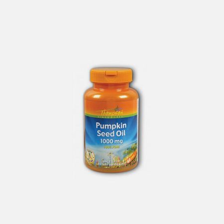 Aceite de semilla de calabaza 1000mg – 60 cápsulas – Thompson