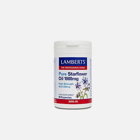 Aceite puro de starflower 1000 mg – 90 cápsulas – Lamberts