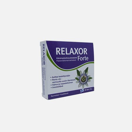 Relaxor Forte – 40 comprimidos – Natural y eficaz