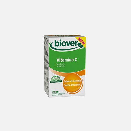 Vitamina C – 70 tabletas – Biover