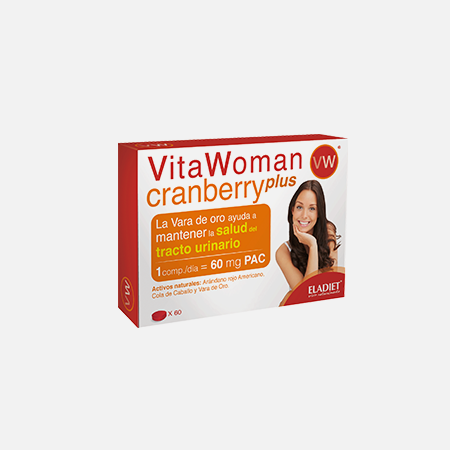 VitaWoman Cranberry plus – 60 tabletas – Eladiet