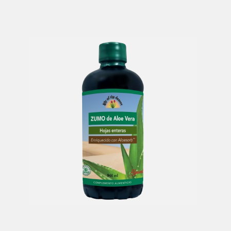 Jugo Aloe Vera Hojas Enteras 99,7% – 946 ml – Lily of the Desert