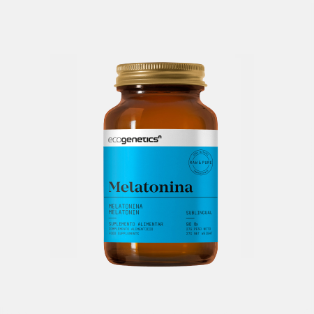 Melatonina – 90 cápsulas – EcoGenetics