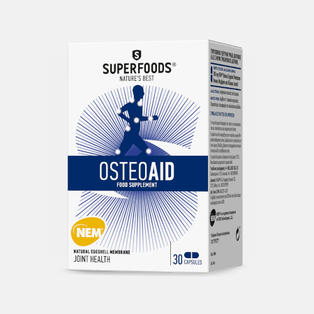 Osteoaid – 30 cápsulas – Superalimentos