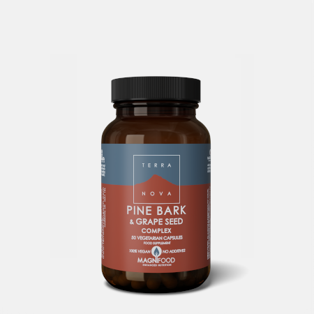 Pine Bark Grape Seed Complex – 50 cápsulas – Newfoundland