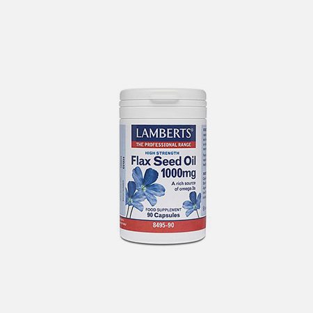 Aceite de semilla de lino 1000mg – 90 cápsulas – Lamberts