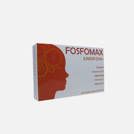 Fosfomax Junior DHA – 20 ampollas – Natural y eficaz