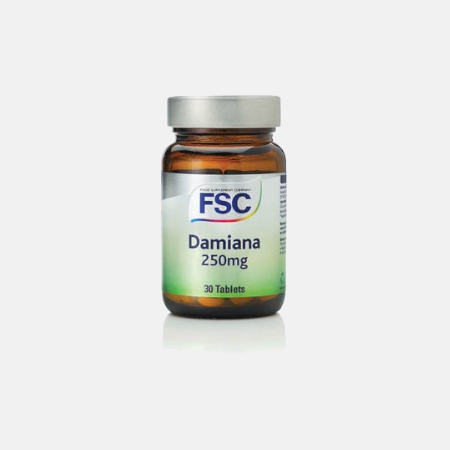 Damiana 250 mg – 30 comprimidos – FSC