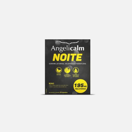 Angelicalm Night 1.95mg – 30 cápsulas – ANGELICALM