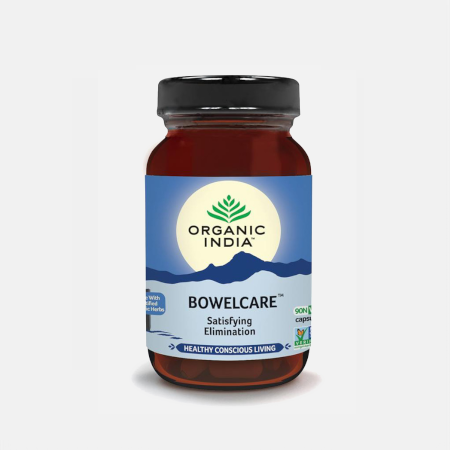 Bowelcare – 90 cápsulas – Organic India