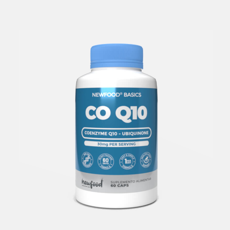 Co Q10 – 60 cápsulas – NewFood