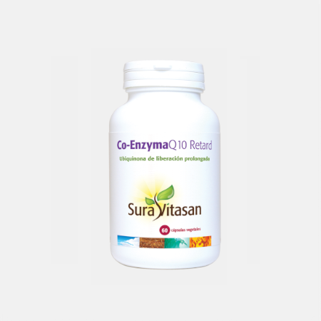 Co-Enzyma Q10 Retard – 60 cápsulas – Sura Vitasan