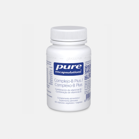 Complex B Plus – 60 cápsulas – Pure Encapsulations