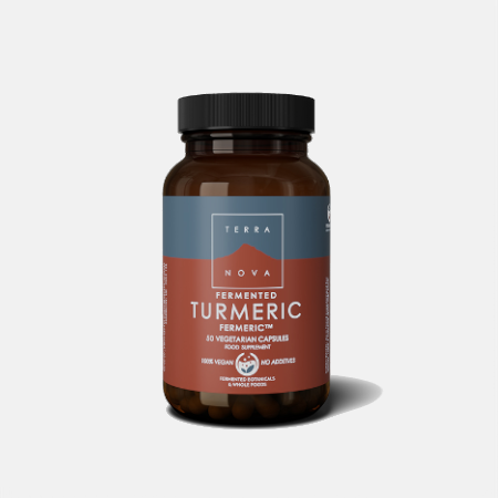 Fermented Turmeric – 50 cápsulas – Terra Nova