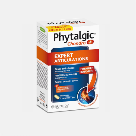 Phytalgic Chondro + Articulaciones – 60 comprimidos – Nutreov