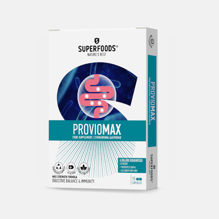 Proviomax – 15 cápsulas – Superfoods