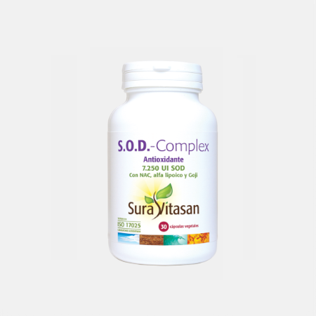 SOD Complex – 30 cápsulas – Sura Vitasan