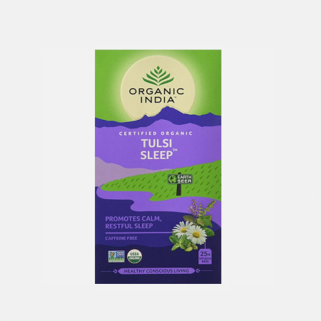Tulsi Sleep Infusion Bio – 25 sobres – Organic India