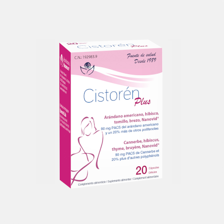 Cistoren Plus – 20 cápsulas – Bioserum