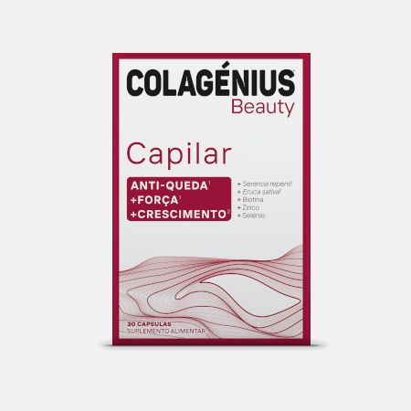 Colagénius Beauty Capilar – 30 cápsulas – COLAGÉNIUS