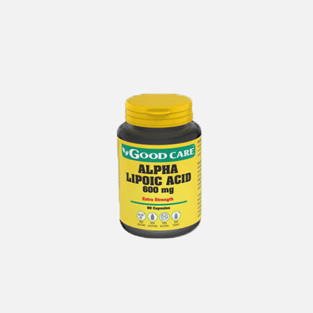 ÁCIDO ALFA LIPOICO 600 mg – 60 cápsulas – Good Care