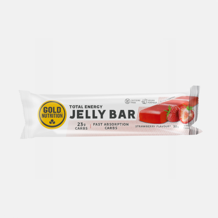 Jelly Bar Fresa – 30 g – Gold Nutrition