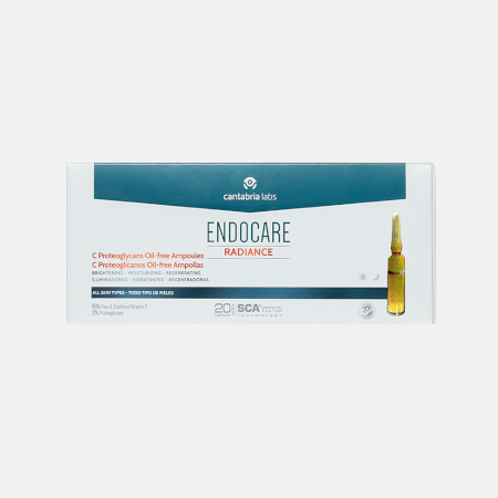 Endocare Radiance C Proteoglycans Oil Free – 30 ampollas – Cantabria Labs